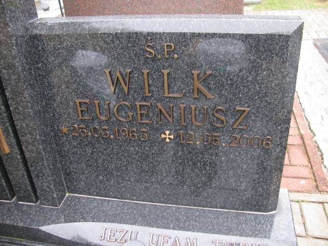 Eugeniusz Wilk 1963 Herby - Grobonet - Wyszukiwarka osób pochowanych