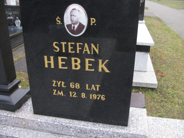 Stefan Hebek 1908 Herby - Grobonet - Wyszukiwarka osób pochowanych