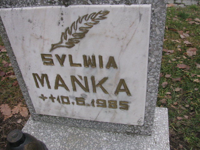 Sylwia Mańka 1985 Herby - Grobonet - Wyszukiwarka osób pochowanych