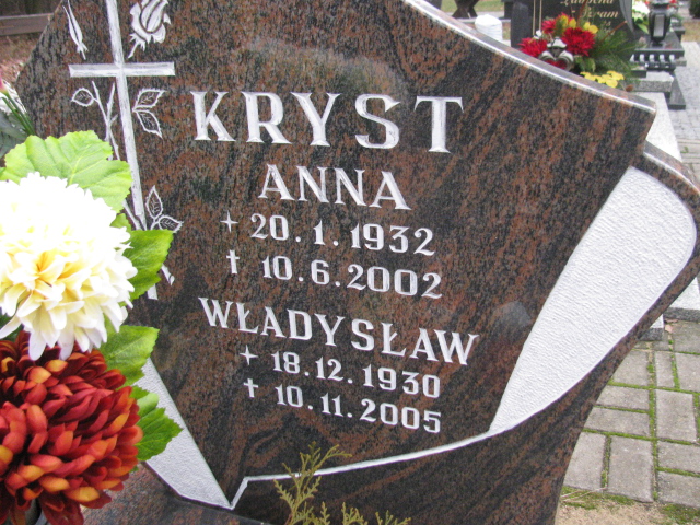 Władysław Kryst 1930 Herby - Grobonet - Wyszukiwarka osób pochowanych