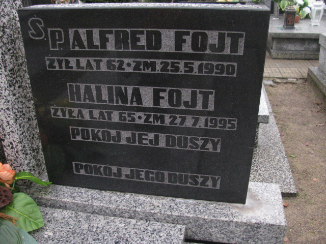 Alfred Fojt 1928 Herby - Grobonet - Wyszukiwarka osób pochowanych