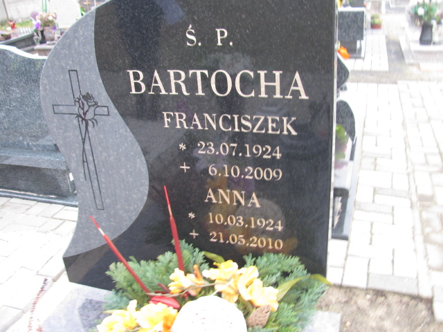 Anna Bartocha  1924 Herby - Grobonet - Wyszukiwarka osób pochowanych