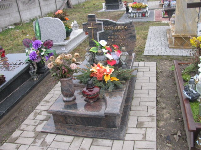 Grób Jan Gołąbek 