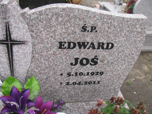 Edward Joś 1929 Herby - Grobonet - Wyszukiwarka osób pochowanych