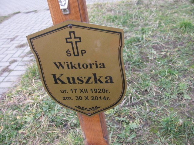 Wiktoria Kuszka 1920 Herby - Grobonet - Wyszukiwarka osób pochowanych