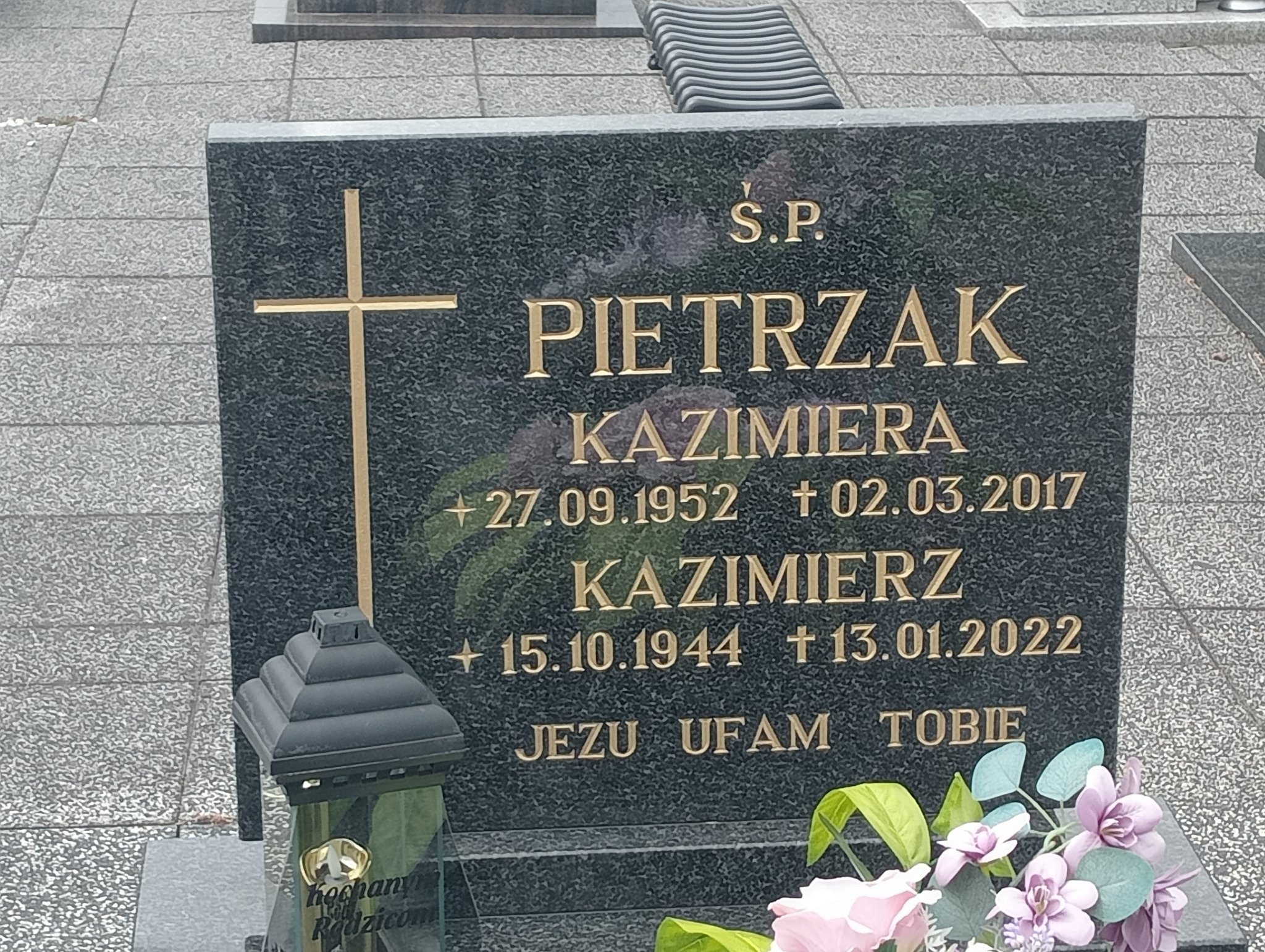 Grób Kazimiera Pietrzak