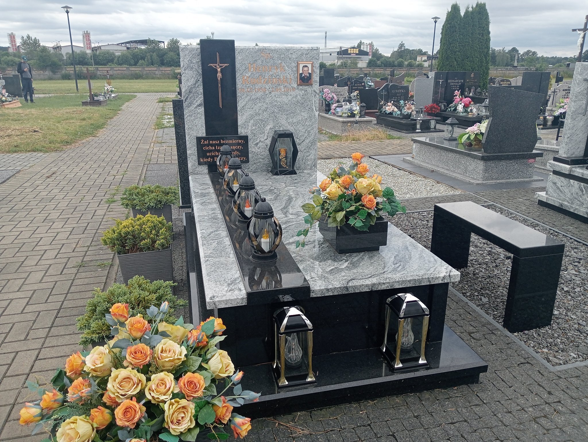 Grób Jadwiga Rudzinska