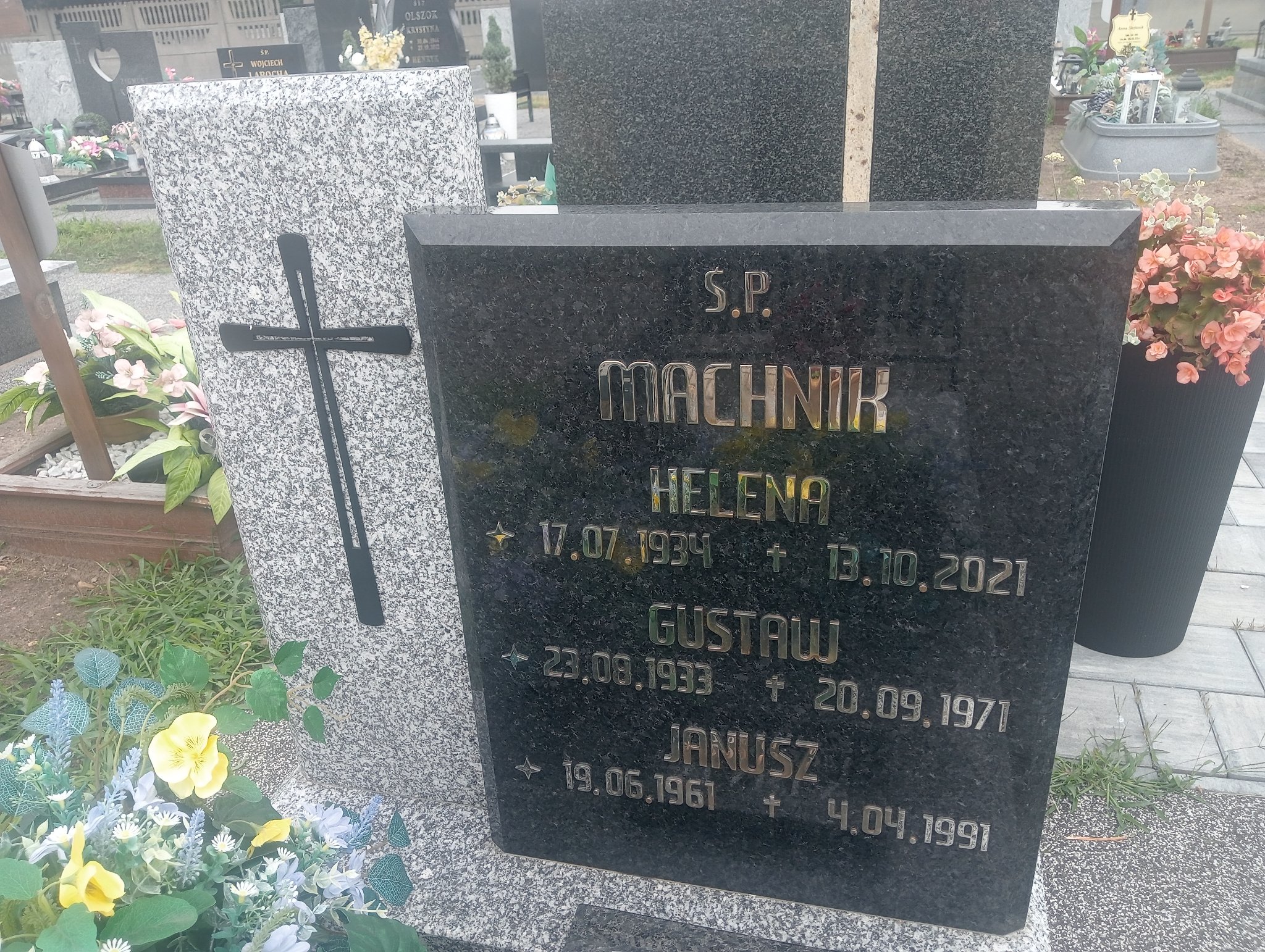 Helena Machnik 1934 Herby - Grobonet - Wyszukiwarka osób pochowanych